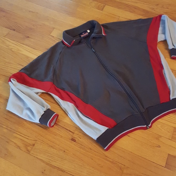 Vintage Zip Up Sweatshirt with Pockets - Picture 2 of 7